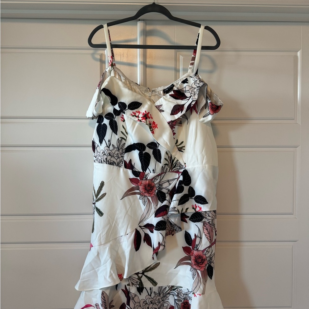 Floral Ruffle Women's Dress